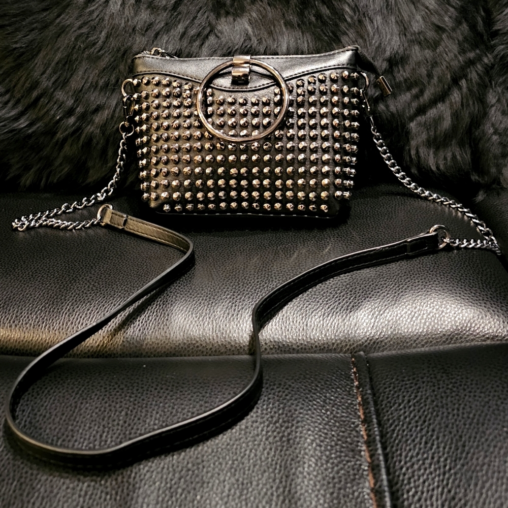 Spiked purse